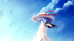 Touhou Vampires skyscapes remilia