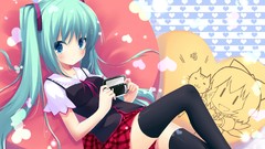 Touhou vocaloid hatsune miku