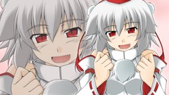 Touhou white hair inubashiri