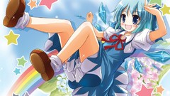 Touhou wings cirno Fairies