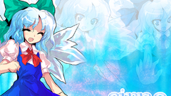 Touhou wings cirno Fairies