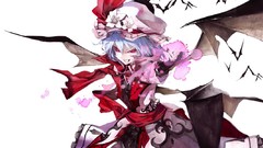 Touhou wings dress Flowers