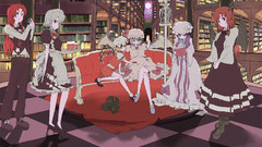 Touhou wings dress maids