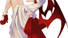 Touhou wings dress vector