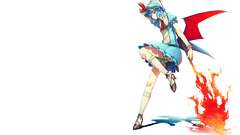 Touhou wings fire weapons