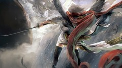 Touhou wings Katana fight