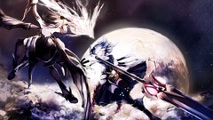 Touhou wings night moon