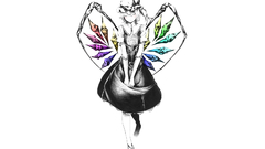 Touhou wings pixiv crystals