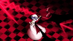 Touhou wings red blue