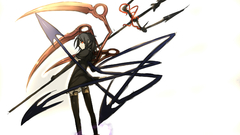 Touhou wings red eyes