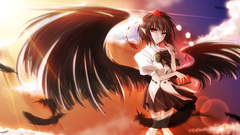 Touhou wings shameimaru aya