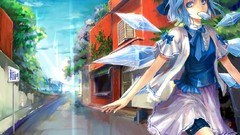 Touhou wings streets cirno