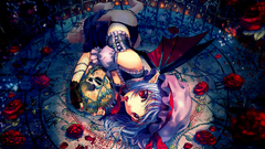 Touhou wings Vampires red