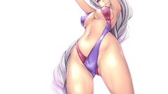 Touhou yagokoro eirin Simple Background hentai swimsuits Saburou