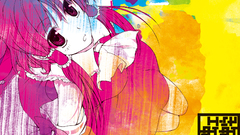 Touhou yellow hakurei reimu