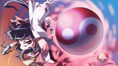 Touhou yin yang miko