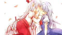 Touhou yuri fujiwara no