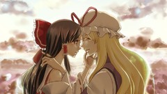 Touhou yuri miko hakurei