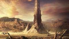 Tower artwork deserts