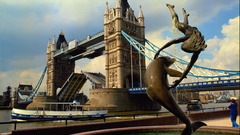 Tower Bridge London high