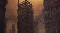 Tower Corpse shadowy Art