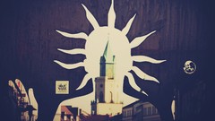 Tower gate Poland Europe angels Old City sightseeing lublin