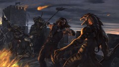 Tower Goblins Warriors concept art battles fantasy art 