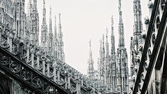 Tower Italy architecture stone buildings stairways cathedrals 