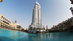 Tower Skyscrapers lakes cityscapes arabian