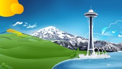 Tower windows 8 artwork artistic