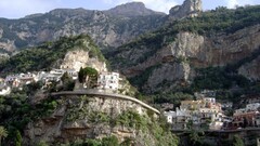 town Mountains landscape cityscape