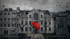 Towns artwork Leopards