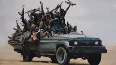 Toyota vehicles Africa Drawn