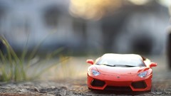 Toys cars Lamborghini ground