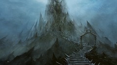 Track Bones rocks artwork fantasy art Chris Cold