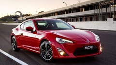 Track cars roads red cars Coupé Toyota 86 GTS