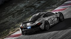 Track cars Speed races mclaren p1
