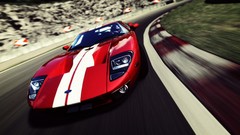Track cars Speed roads races ford gt