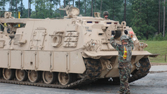 Track recovery vehicle high