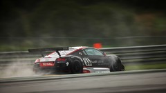 Track wet audi r8 racing racing cars