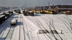 Tracks in The snow