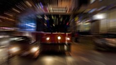 Traffic blurred