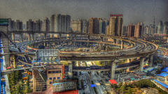 Traffic Highways HDR Photography