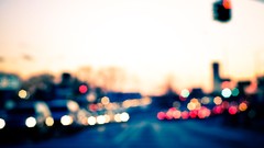 Traffic lights streets