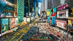 Traffic Times Square national geographic new york city