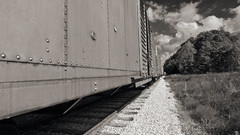 Train monochrome