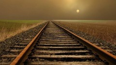 Train tracks trainway