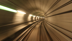 Train tunnel here You