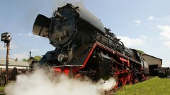 train vintage steam locomotive vehicle numbers