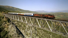 Trains Bridges outdoors railroad